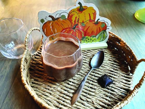 Make-your-own hot chocolate— with a seasonal taste
