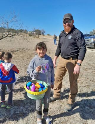 EASTER FUN Across Caprock Country families celebrated the Easter holiday weekend with Easter egg hunts, like this one at Lake Mackenzie on Saturday. | COURTESY PHOTOS