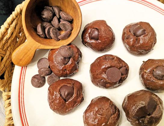 EASTER EATIN’ For the upcoming holiday, this smooth chocolate morsel is a treat we can enjoy but feel less guilty about than when eating chocolate bunnies and such. | ANGELINA LaRUE PHOTO