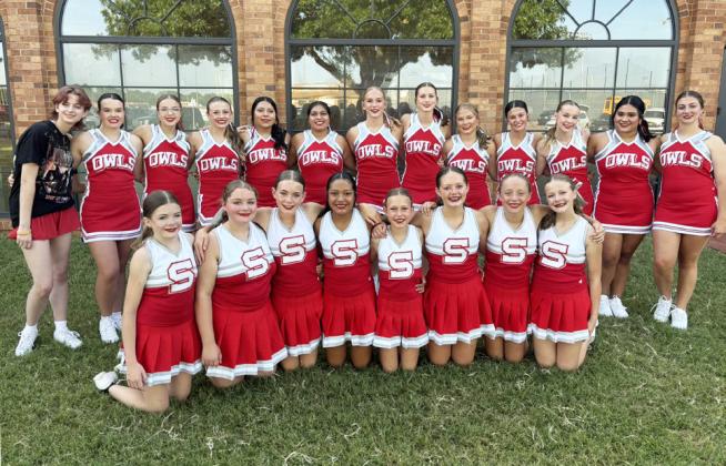The Silverton High School and Junior High cheerleaders received numerous awards while attending summer cheer camp at Midwestern State University in Wichita Falls July 15 – 18. | COURTESY PHOTO