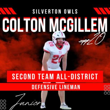 SPOTLIGHT ON SILVERTON OWLS FOOTBALL ALL-DISTRICT HONORS