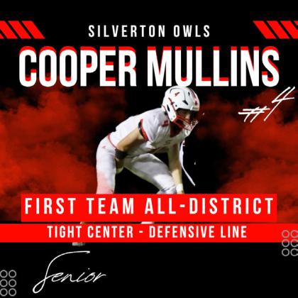 SPOTLIGHT ON SILVERTON OWLS FOOTBALL ALL-DISTRICT HONORS