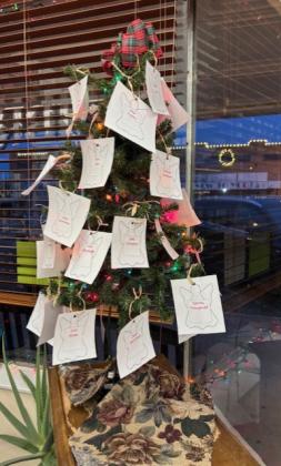 MOTLEYANGELTREE The AngelTree is ready at the Motley County Library and is full of names of the residents of the Matador Care Center. Come by the Library and pick an Angel or two to purchase gifts for these special people. | COURTESY PHOTO