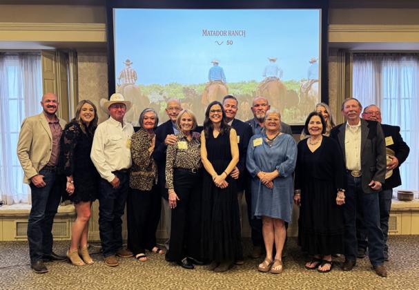 Colliers honored for stewardship of Matador Ranch