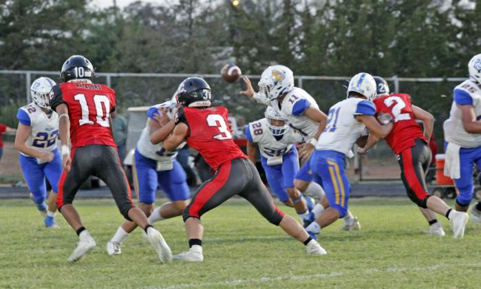 Motley Co. falls to Spur 77-28