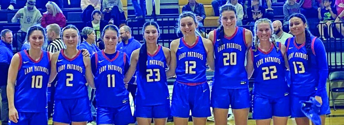 Lady Patriots went 4-0 in the HaskellTournament. The Valley girls basketball was ranked in the Top 20 last week in the Texas Girls Coaches Association Poll. | COURTESY PHOTO