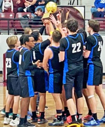 REGIONAL SEMIFINAL TheValley Patriots boys basketball team was to take on the Happy Cowboys Tuesday, Feb. 25 in the Regional Semifinal game in Dimmitt. | COURTESY PHOTO