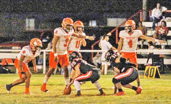 The Paducah Dragons remain undefeated in District, with a decisive victory on the road 58-0 against the Patton Springs Rangers. | COURTESY PHOTO