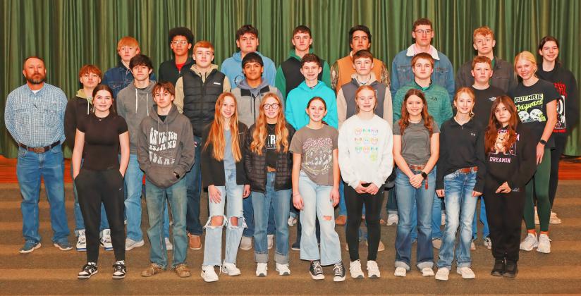 SKILLS AND DRILLS Ag Science teacher and FFA advisor Chad Smith teaches his students craft skills they can use throughout life.