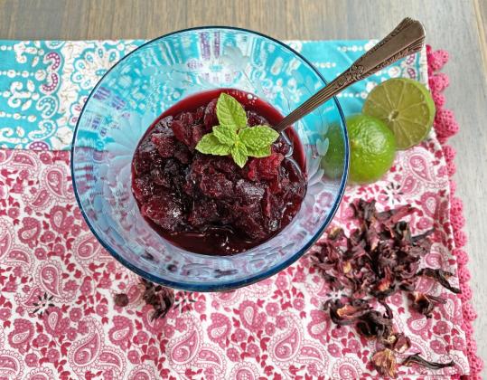 BEAT THE HEAT with a cold icy treat—an Italian ice or granita. | ANGELINA LARUE PHOTO
