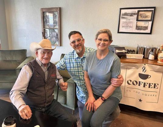 FACES ON FACEBOOK On March 4, the owners of Mac’s Coffee on the Square posted,“Greetings from the team here at Mac’s PTX (the restaurant formerly known as Coffee on the Square!)We had the honor of Boots O’Neal having lunch with us this past Saturday. Boots is an absolute legendary cowboy. So it was a real treat for us to serve him and see our other guests engage with him. | FACEBOOK PHOTO
