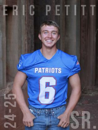 2nd Team Offensive Lineman ERIC PETTIT, SENIOR