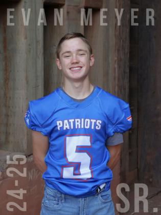 Receiver Spread Rusher EVAN MEYER, SENIOR