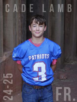 Utility Back Safety CADE LAMB, FRESHMAN