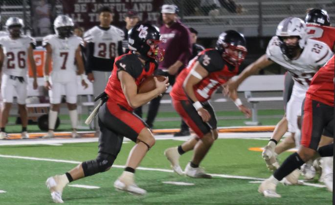 MATADOR SOPHOMORE CULLEY LAWRENCE was named Texas Six-Man Coaches Association Division 2 All-State 1st Team Safety for the 2025 football season. | COURTESY PHOTO