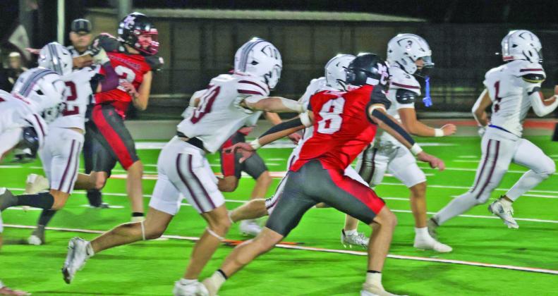 MATADOR JUNIOR RONALDO ORTIZ was named Texas Six-Man Coaches Association Division 2 All-State 2nd Team Corner Back for the 2025 football season. | COURTESY PHOTO