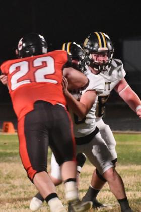 MATADOR SENIOR COLTER FISK was namedTexas Six-Man Coaches Association Division 2 All-State 2nd Team Defensive Lineman for the 2025 football season. | COURTESY PHOTO