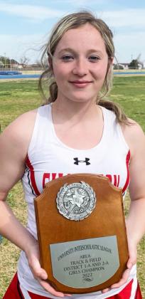 Silverton High school girls track team