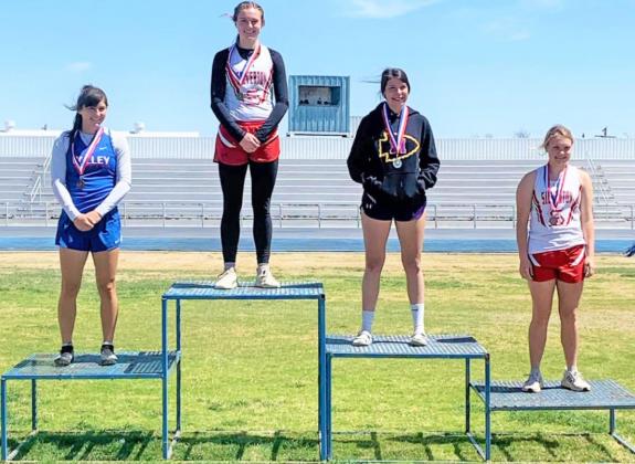 Silverton High school girls track team