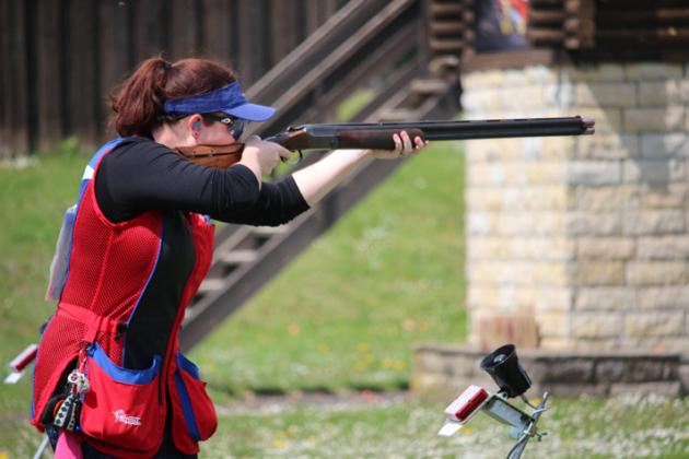 AIMINGHIGH ForRyannPhillips,Olympicdreams are not farfetched, thanks to her dedication to shooting sports—and her participation in Texas 4-H. | COURTESY PHOTOS