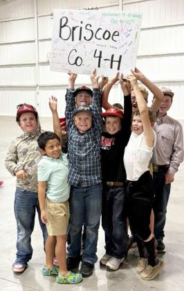 Last week was national 4-H Week, and 4-H clubs across Caprock Country marked the occasion with special events, including Briscoe County. SEE MORE, PAGE 4 | COURTESY PHOTO
