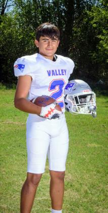 DAMIAN VALDES 2nd Team Cornerback, Honorable Mention Quarterback