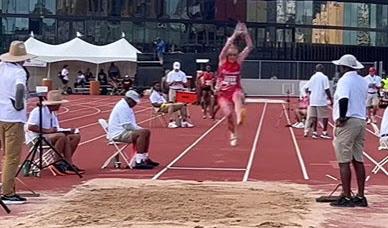 LONGJUMP Congratulations also go to Silverton’s Maddie Francis on her 4th-place finish in the high jump at the State meet. Her best jump was 5-2. | CAPROCK COURIER