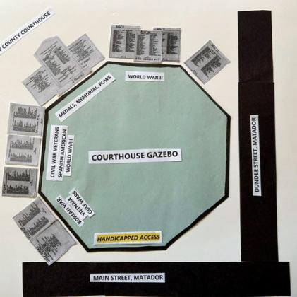 Courthouse gazebo included in Motley memorial plans