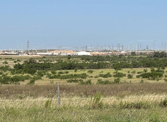 GALAXY DIGITAL, owner of the Helios data center (above) in northern Dickens County, has partnered with Soluna, owner of the Project Dorothy facility in nearby Briscoe County, to provide partial funding to Soluna. | TEXAS SPUR