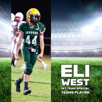 SPOTLIGHT ON GUTHRIE JAGUARS FOOTBALL ALL-DISTRICT HONORS