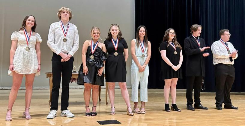 Guthrie students earn bi-district OAP honors