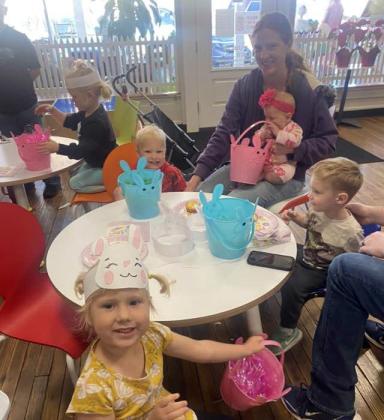 EASTER AT PADUCAH LIBRARY Last week the Paducah Library hosted an Easter Egg Hunt inside the library for its youngest patrons. | COURTESY PHOTOS