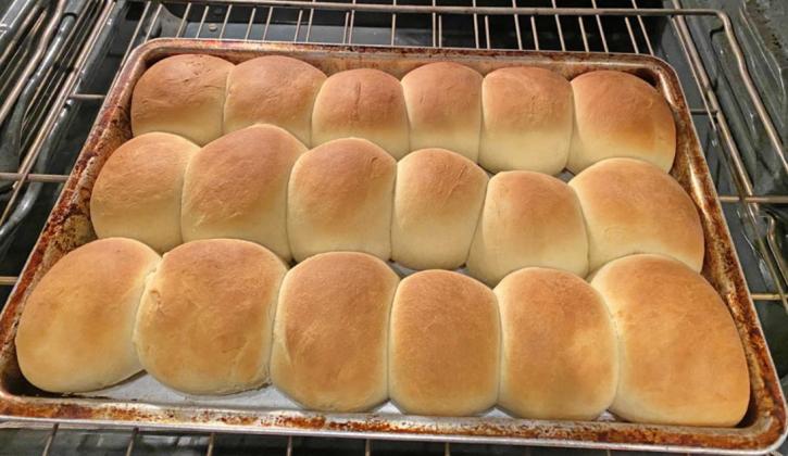 YEASTY TREAT Yeast rolls might be reserved special occasions, but this recipe depends on a starter that’s very quick and easy to make. | ANGELINA LARUE PHOTO