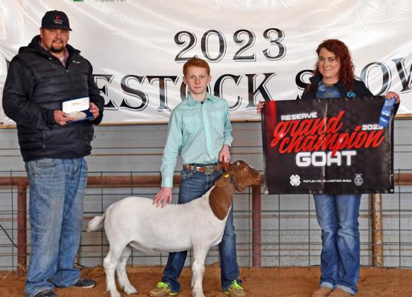 RESERVE GRAND CHAMPION GOAT RYDER