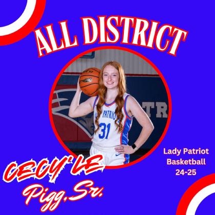 VALLEY LADY PATRIOTS ALL DISTRICT