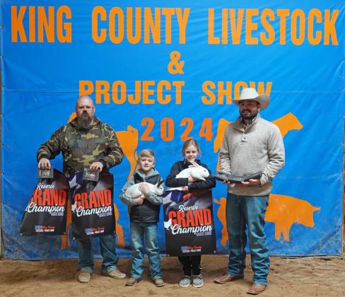 GRAND &amp;amp; RESERVE CHAMPION RABBITS CREED AND LATTI MAINES