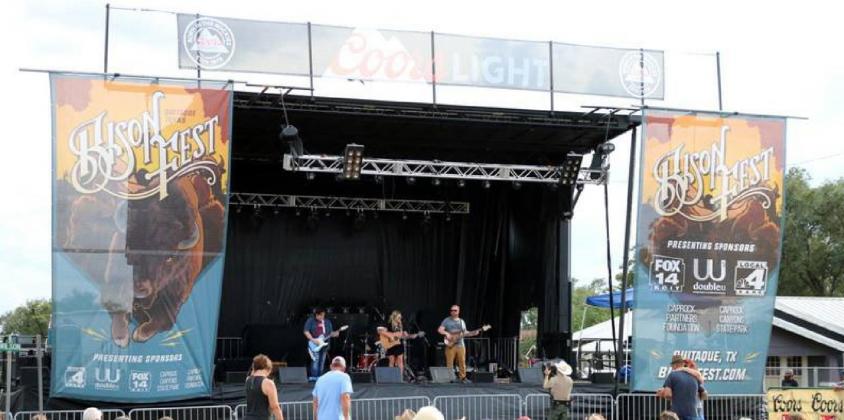 SINGING SCENE Images from previous BisonFests show that a great time was had by performers and audience alike. | COURTESY PHOTOS