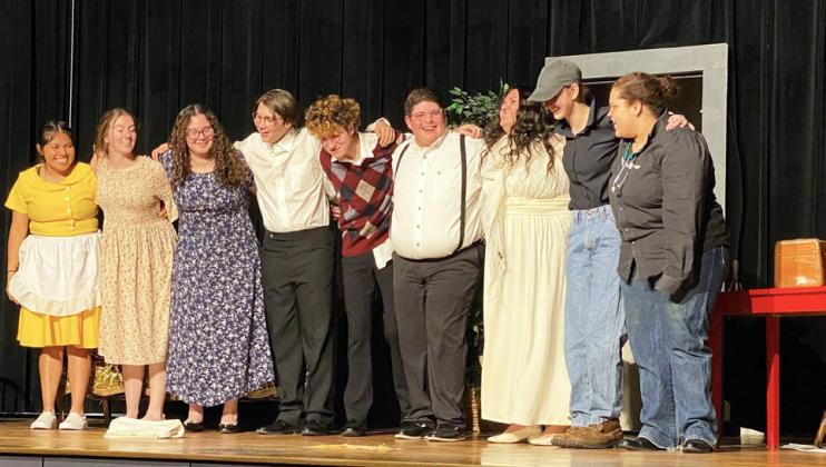 Silverton’s One Act Play company provided a community performance of“The Rocking HorseWinner”last week. Their production was directed by Nikki Gamble, and assistant director was April Howell. | COURTESY PHOTOS