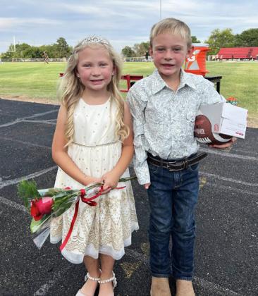 2025 LITTLE MISTER &amp;amp; MISS Scott McKinley and Kammie Drum were crowned Little Mister and Miss| COURTESY PHOTO
