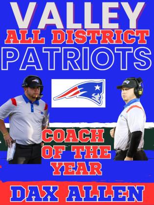 SPOTLIGHT ON VALLEY PATRIOTS FOOTBALL ALL-DISTRICT HONORS