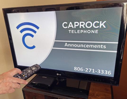 ‘MORE CHANNELS, LESS COST’ is how Cap Rock Telephone general manager Jim Whitefield described the effect of the cooperative’s changes on subscribers. | THE CAPROCK COURIER
