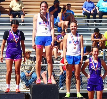 Trinity Schlueter Emily Williams 100 M Dash
