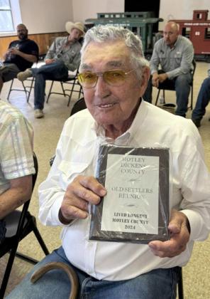 Longest Lived in Motley County J.N. Fletcher