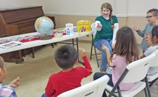 Caprock library takes youngsters on tour of ‘Christmas Around the World’