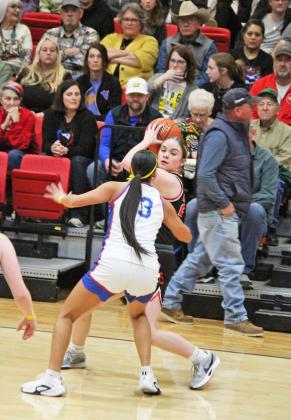 MOTLEY BASKETBALL The Motley County Matadors and Lady Matadors hosted the state-ranked Valley basketball teams last week.The Lady Mats fell to the #1-in-the-state Lady Patriots, 72-21. The boys varsity Matadors fell to the #16-in-state Valley Patriots, 82-29. | SUNNI CATES PHOTO