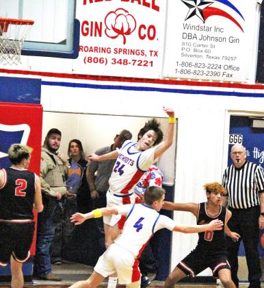 MOTLEY BASKETBALL The Motley County Matadors and Lady Matadors hosted the state-ranked Valley basketball teams last week.The Lady Mats fell to the #1-in-the-state Lady Patriots, 72-21. The boys varsity Matadors fell to the #16-in-state Valley Patriots, 82-29. | SUNNI CATES PHOTO