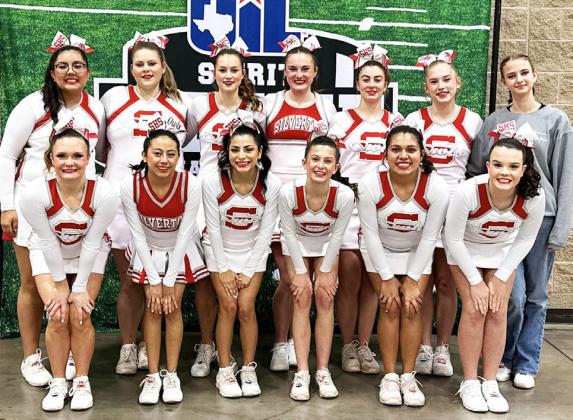 SILVERTON AT STATE The Silverton cheer squad traveled to Fort Worth last week to compete at the State cheer meet. | COURTESY PHOTO