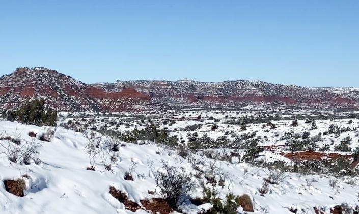 Winter weather gone as swiftly as it arrived at Caprock Canyons