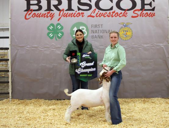 GOAT GRAND CHAMPION MADDIE FRANCIS