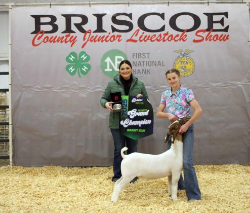 GOAT RESERVE GRAND CHAMPION LANEY FRANCIS